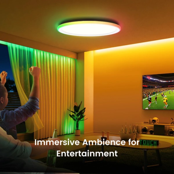 Фото - Світлодіодний світильник Yeelight Mars 400 Ceiling Light Smart-RGB White (YLXDD-0267)